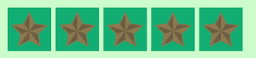5 Star Rating